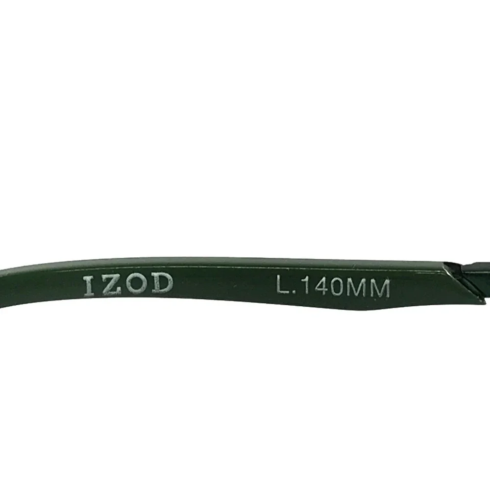 IZOD Eyeglasses Frames IZ2123 GREEN SLATE Rectangle Wire Rim 50-16-140